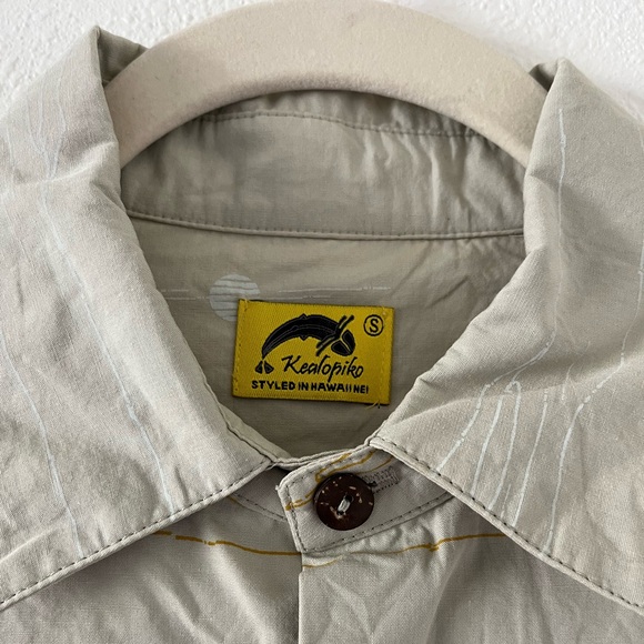 Kealopiko mens button down - Picture 3 of 6